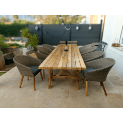 Table bois laqué OSLO