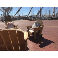 Le trio fauteuils extérieur